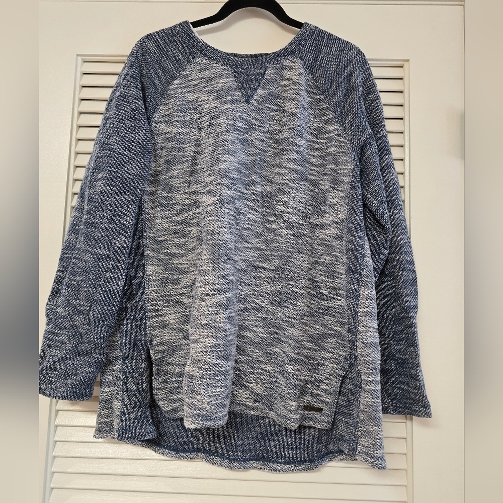 Calvin Klein Performance - Knit Long-Sleeve Loose-Fit Sweater Top